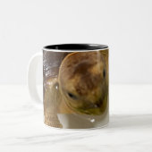 Koffiemok Tweekleurige Koffiemok (Voorkant links)