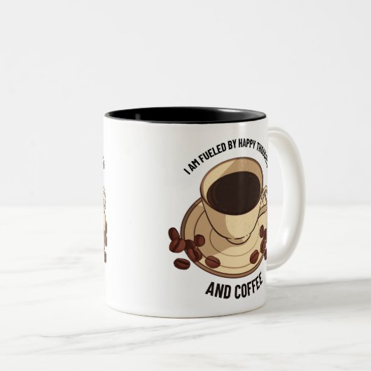 KoffieMok Tweekleurige Koffiemok (Voorkant rechts)