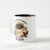 KoffieMok Tweekleurige Koffiemok (Voorkant links)