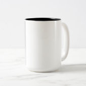 KoffieMok Tweekleurige Koffiemok (Voorkant rechts)