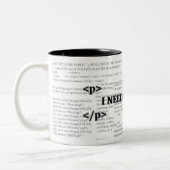 KoffieMok Tweekleurige Koffiemok (Links)