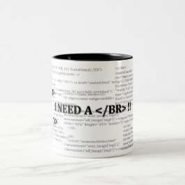 KoffieMok Tweekleurige Koffiemok