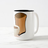 Koffiemok Tweekleurige Koffiemok (Voorkant rechts)