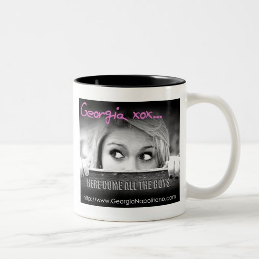 KoffieMok Tweekleurige Koffiemok (Rechts)