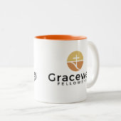 KoffieMok Tweekleurige Koffiemok (Voorkant rechts)