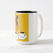 Koffiemok Tweekleurige Koffiemok (Voorkant rechts)