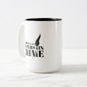 Koffiemok Tweekleurige Koffiemok (Voorkant links)