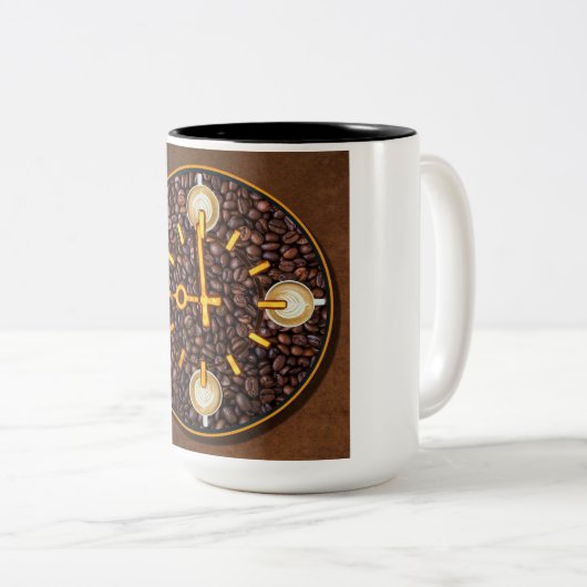 Koffiemok Tweekleurige Koffiemok (Voorkant rechts)