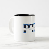 KoffieMok Tweekleurige Koffiemok (Voorkant links)