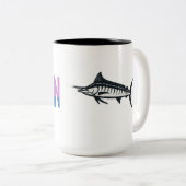 KoffieMok Tweekleurige Koffiemok (Voorkant rechts)