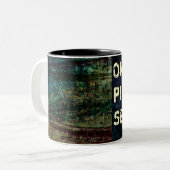 KoffieMok Tweekleurige Koffiemok (Voorkant links)