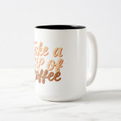 KoffieMok Tweekleurige Koffiemok (Voorkant rechts)