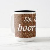 KoffieMok Tweekleurige Koffiemok (Voorkant links)