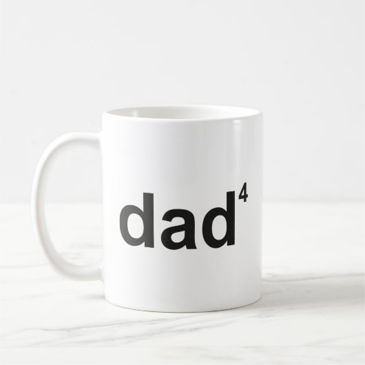 Koffiemok Vader Van Vier (Links)