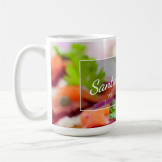 Koffiemok van 450 ml met kleurrijk logo