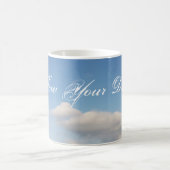 Koffiemok 'Volg je dromen' | Witte wolken (Center)