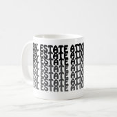 Koffiemok voor makelaar advocaat (Voorkant links)