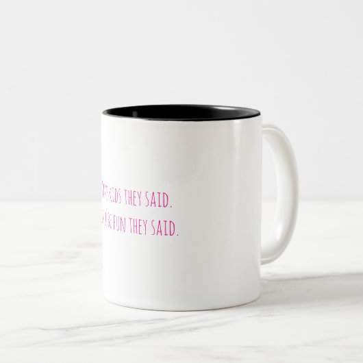 KoffieMok voor mam Tweekleurige Koffiemok (Voorkant rechts)