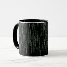 Koffiemok voor programmeurs (matrix)