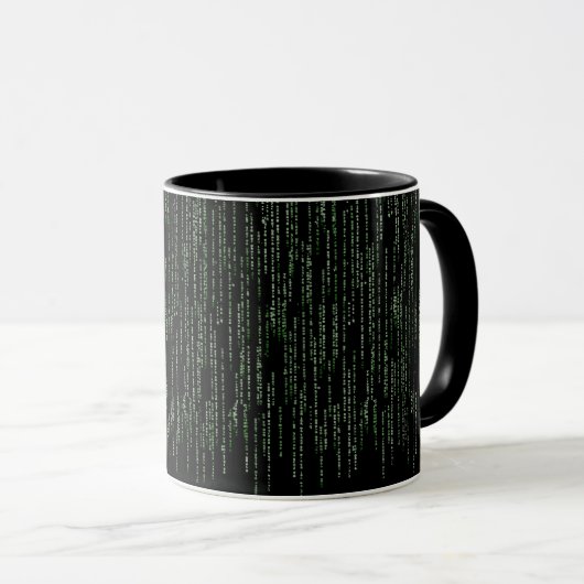 Koffiemok voor programmeurs (matrix) mok (Voorkant rechts)