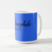 Koffiemok voor strandliefhebbers (Voorkant rechts)
