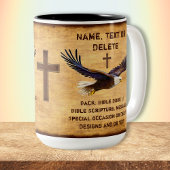 Koffiemokken met Bijbelverzen. Majestic, Eagle Mok