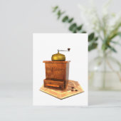 koffiemolen briefkaart (Staand voorkant)