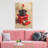 koffiemolen canvas afdruk (Insitu (Woonkamer))
