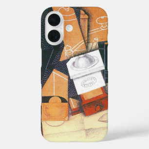 Koffiemolen door Juan Gris, Vintage Cubisme Kunst iPhone 16 Hoesje