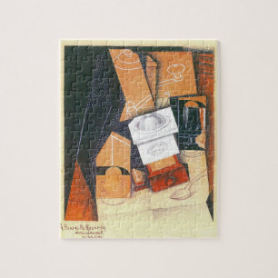 Koffiemolen door Juan Gris, Vintage Cubisme Kunst Legpuzzel