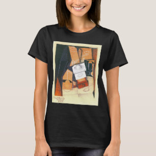Koffiemolen door Juan Gris, Vintage Cubisme Kunst T-shirt