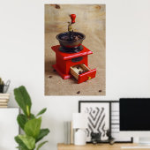 koffiemolen poster (Thuiskantoor)