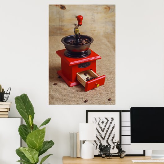  koffiemolen poster (Thuiskantoor)