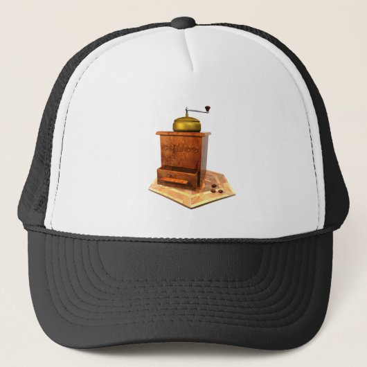 koffiemolen trucker pet (Voorkant)