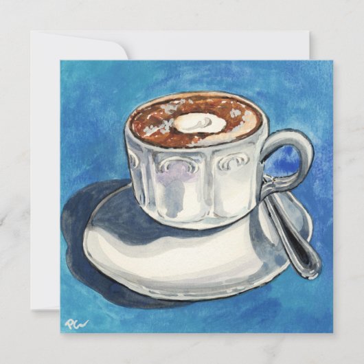 Koffiemoment #01 feestdagenkaart (Voorkant)