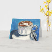 Koffiemoment #01 kaart (Gele Bloem)