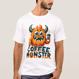 Koffiemonster - Grappige ochtendstemming T-shirt