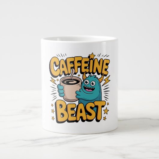Koffiemonster Grote Koffiekop (Voorkant)
