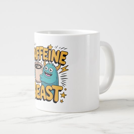 Koffiemonster Grote Koffiekop (Voorkant rechts)