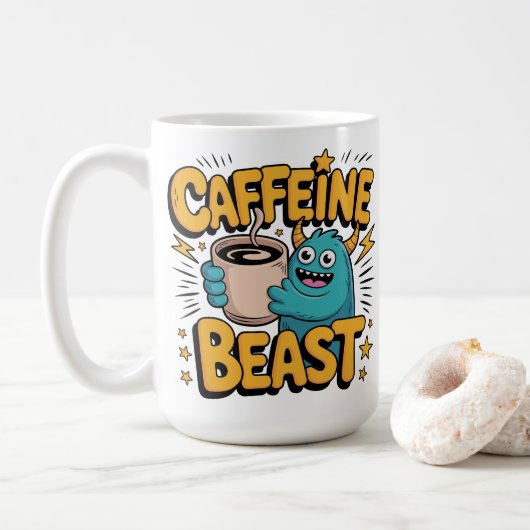 Koffiemonster Koffiemok (Met donut)