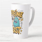 Koffiemonster Latte Mok (Rechterhoek)