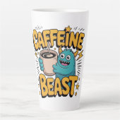 Koffiemonster Latte Mok (Voorkant)