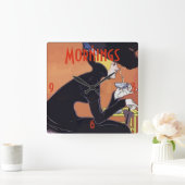 Koffiemorgen  stijl vierkante klok (Huis)