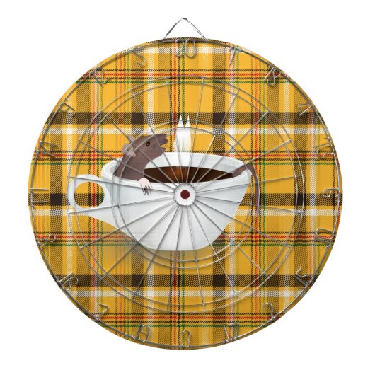 koffiemuis dartbord (Voorkant)