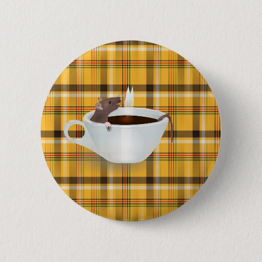 koffiemuis ronde button 5,7 cm (Voorkant)