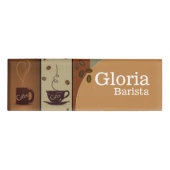 Koffienaamtag Naambadge (Voorkant)