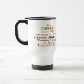 Koffienamen gepersonaliseerd reisbeker (Links)