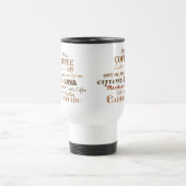 Koffienamen gepersonaliseerd reisbeker (Center)