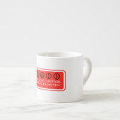 Koffieniveau: kritiek espresso kop (Voorkant rechts)
