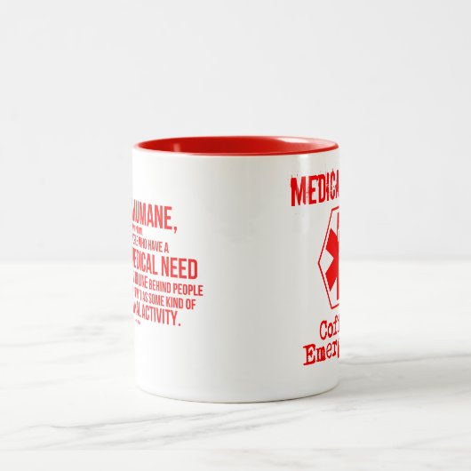 Koffienoodhulp mok (Center)